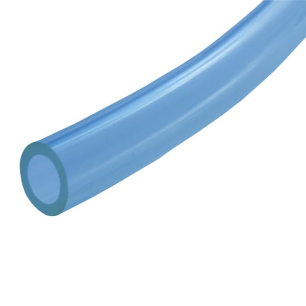 Polyurethane Tubing, 1/2" OD x 100', Clear Blue